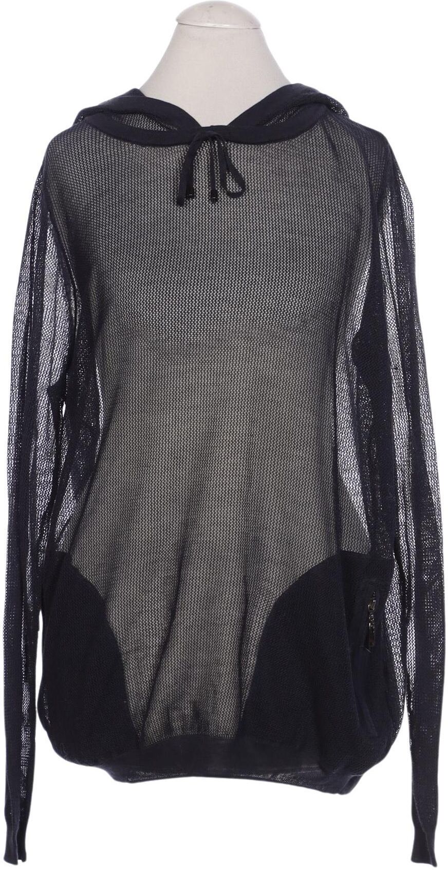 Expresso Damen Kapuzenpullover, Schwarz, Gr. S, Baumwolle / Viskose - Second Hand