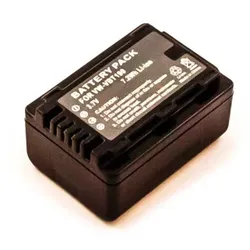Akku für Panasonic -VW-VBT380, Typ VW-VBT190, VW-VBK180, 1940 mAh
