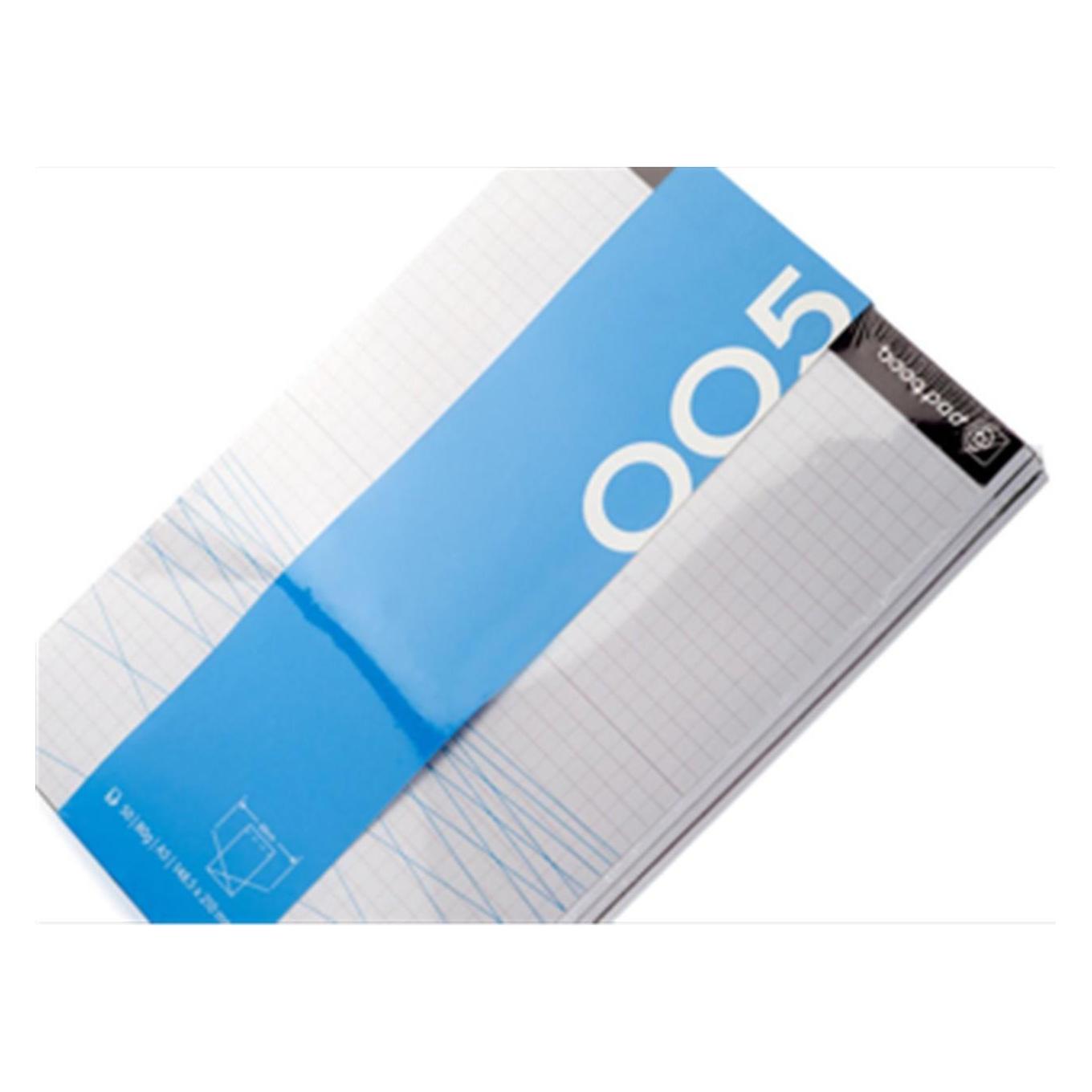 booq Notizblock (A5, Kariert, Harter Einband) (NP3-005)