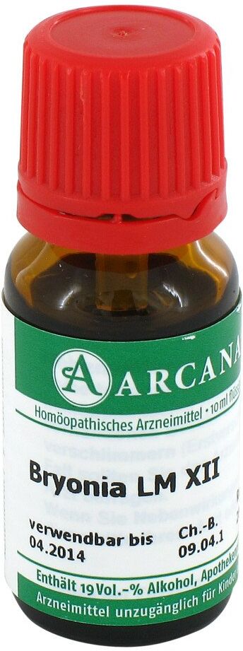 Bryonia Arcana Lm 12 Dilution 10ml