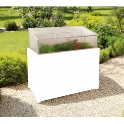Westmann Frühbeetaufsatz "Genus 130" passend für Hochbeet Klassik 130,,62 x 125 x 29 cm (L x B x H)