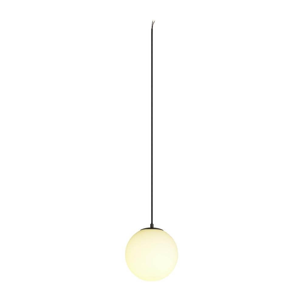 SLV Sun 20 Hanglamp zwart rond van aluminium en glas Ø 20 cm