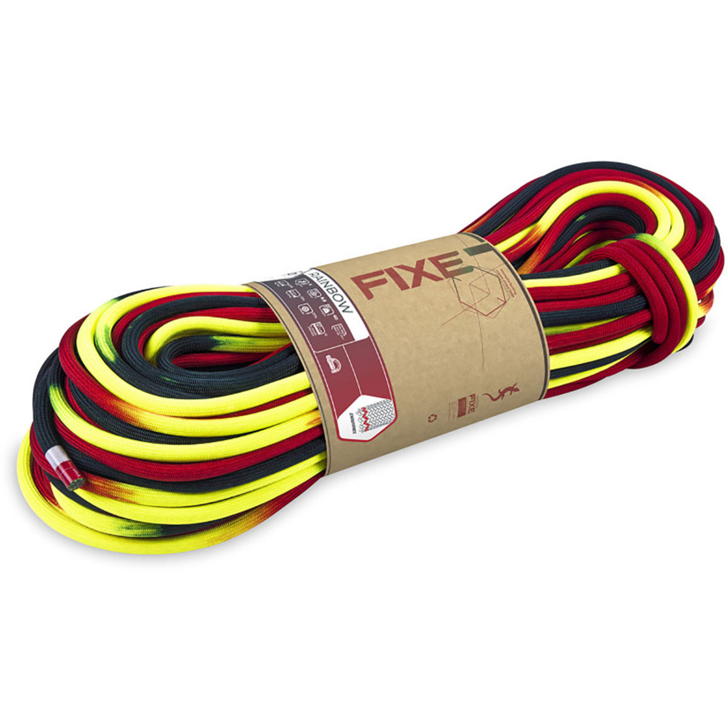 Fixe Rainbow 9,6mm End Kletterseil Kletterseile rainbow Größe 60M Sportklettern