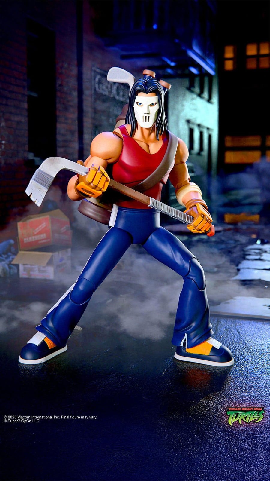 Super7 Teenage Mutant Ninja Turtles Ultimates Casey Jones Actiefiguur, Golf 13, 18 cm