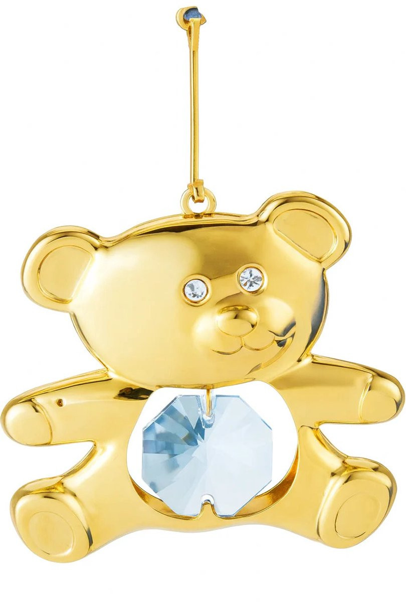 Crystal Temptations Beer 24-karaats verguld en gedecoreerd met Swarovski-kristallen