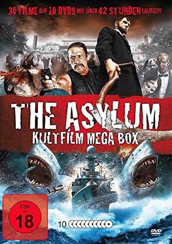 The Asylum - Kultfilm Mega Box [10 DVDs] - Preis vom 15.10.2026 23:06:25 h