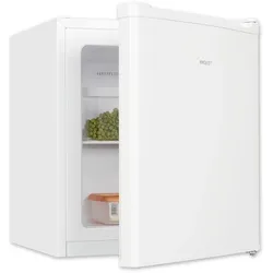 Exquisit Mini-Gefrierschrank, Gefrierschrank klein, 33 Liter, 4-Sterne-Gefrierfach, Kompakt, Temperaturregelung, GB505-040E weiss