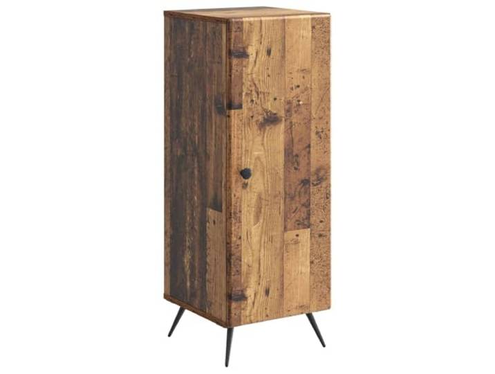 TEKGHUT Sideboard Altholz 33 x 34,5 x 90 cm Holzwerkstoff Holzwerkstoff,verstellbare Regale,Schubladen,Türen,Esszimmer,Wohnzimmer,Flur,Stauraum