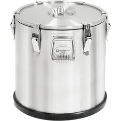 Stalgast Thermobehälter aus rostfreiem Edelstahl, 25 Liter