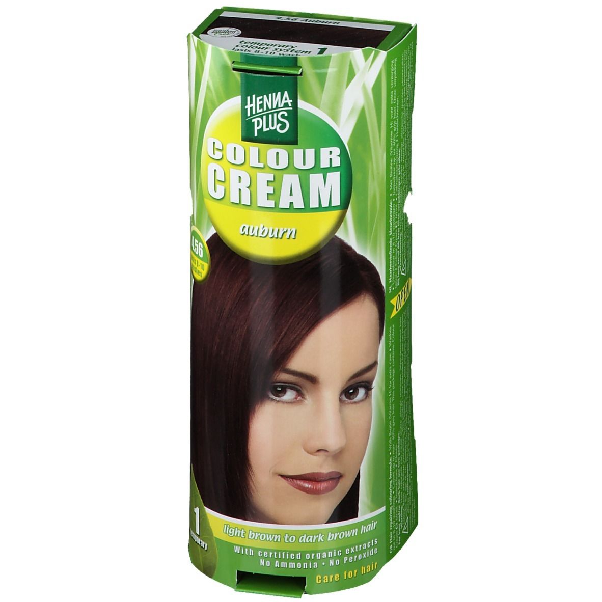 Hennaplus Colour Cream auburn 4,56 60 ml Creme