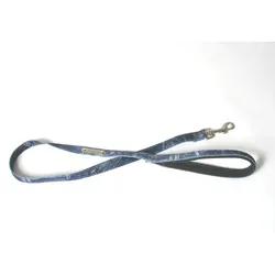 Image Hundeleine aus Jeans (Hund, Allgemein, Spazieren), Halsband + Leine