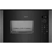 HLAGD53G0 N50, Mikrowelle schwarz/grau, mit Grill, Türanschlag links