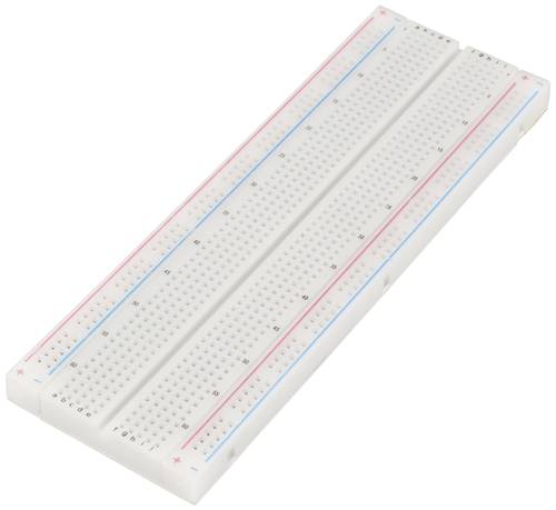 TRU COMPONENTS Steckplatine rutschfest Polzahl Gesamt 830 (L x B x H) 165.1 x 54.6 x 10mm
