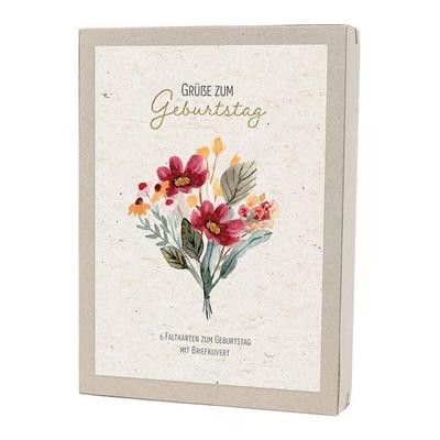 Kartenbox - Grüße zum Geburtstag, Karte von , Brunnen Verlag GmbH