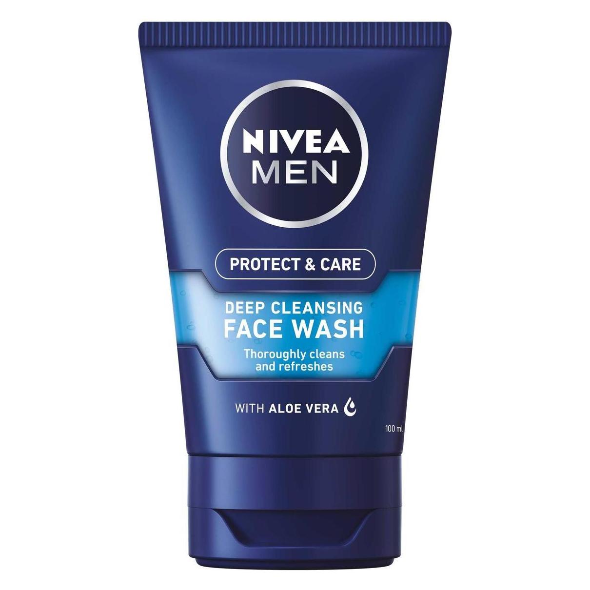 Nivea - Protect & Care Deep Cleaning Face Wash - 100 ml (100 ml) (81387)