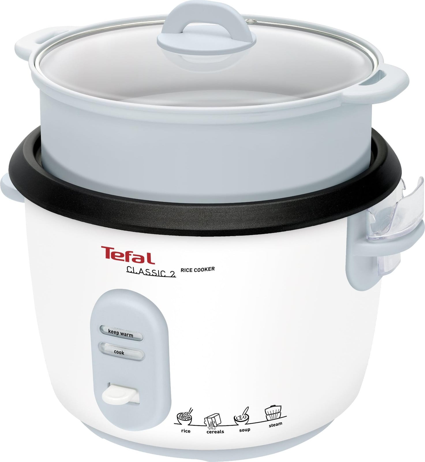 Tefal Rijstkoker met stoomgaarfunctie RK 1011, wit