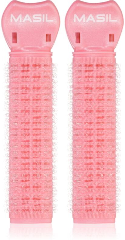 MASIL Roller Pins Peach Girl bigoudis velcro pour des cheveux volumisés dès la racine 2 pcs