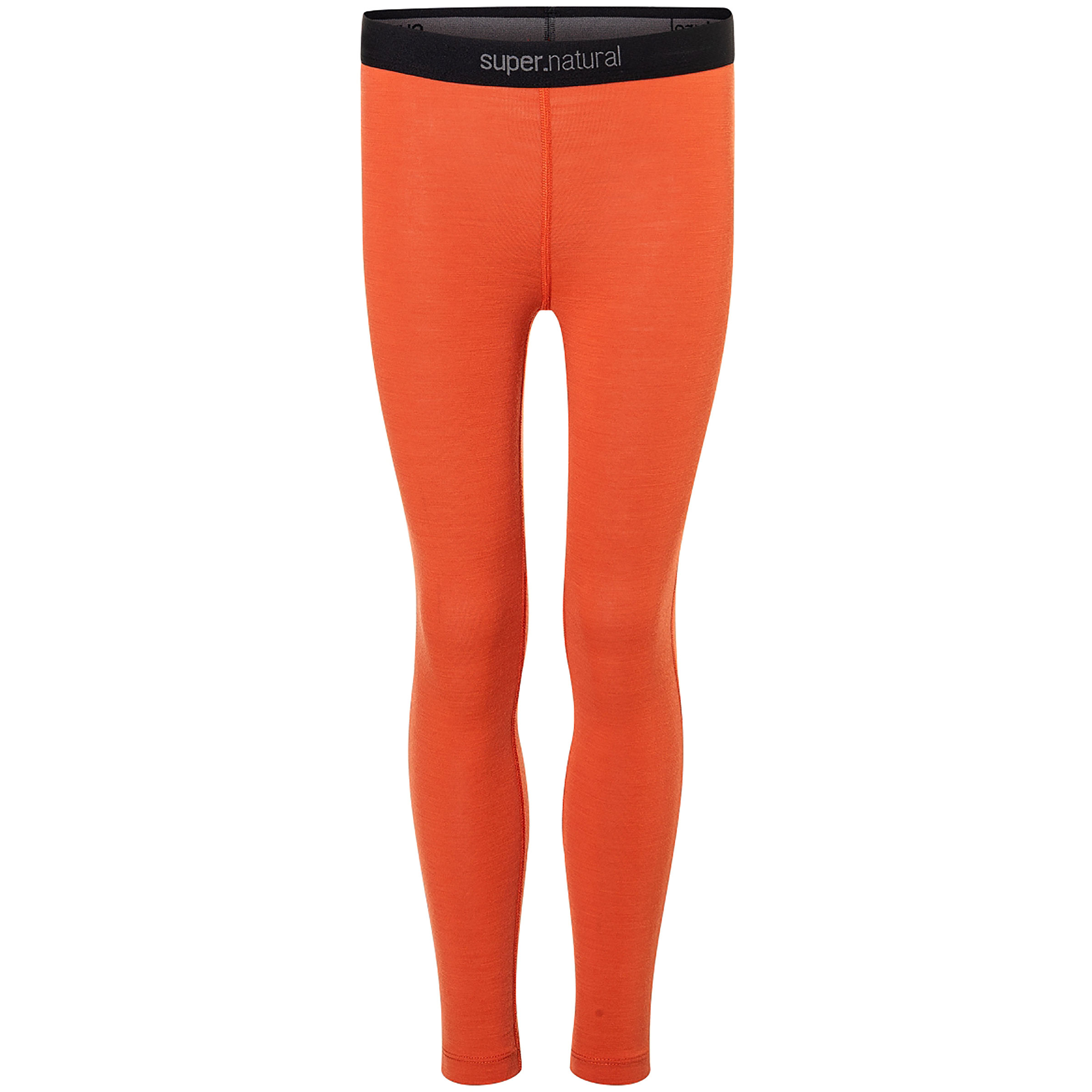 Super.Natural Tundra175 Tights Kinder Merino Unterwäsche orange Größe 140 Hautfreundlich Merinowolle