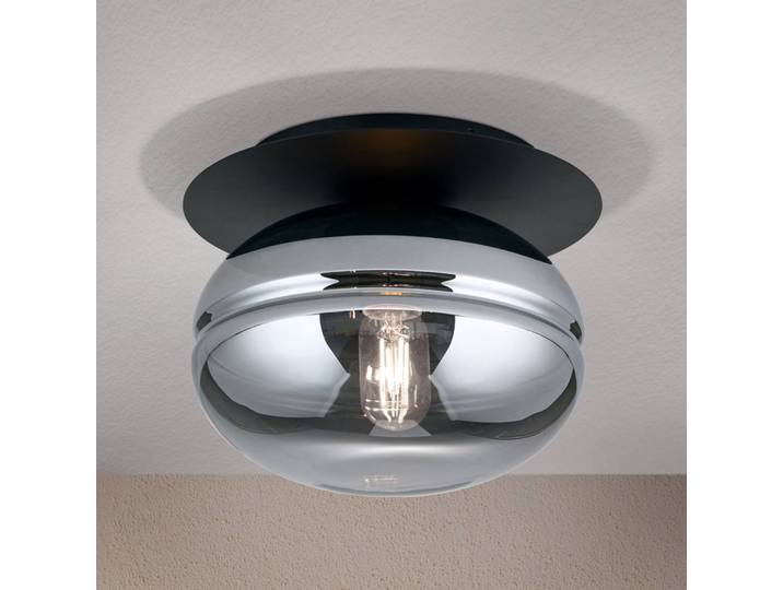ORION Deckenlampe Richard, dimmbar, schwarz, für Wohn- / Esszimmer, Metall, Modern, Deckenlampe