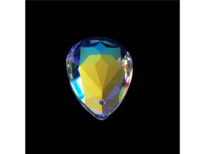 Prisme attrape-soleil en verre, forme Hinia, pièces de lustre, document AB, bricolage, travail manuel, livraison gratuite, 100 pièces par lot, 50mm