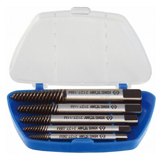 King Juego extractores de espárragos 5 extractores 5 adaptadores 10 guías (4710591969001)