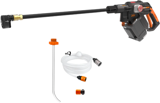 Worx Nitro HydroShot WG633E.9 - Akku-Hochdruckreinigungspistole - 20V - SOLO - OHNE AKKU UND LADEGERÄT