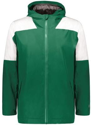 Holloway 223561 Cold Secure Jacket in Dark Green/White size Medium   Polyester
