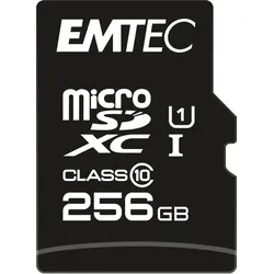 Emtec EliteGold microSD Speicherkarte 256 GB inkl. SD-Adapter