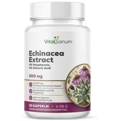 VitaSanum® Echinacea-Extrakt – 1 Kapsel Tagesportion mit 200 mg