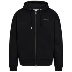 Resteröds Rick Zip Hoodie Schwarz Baumwolle Large Herren