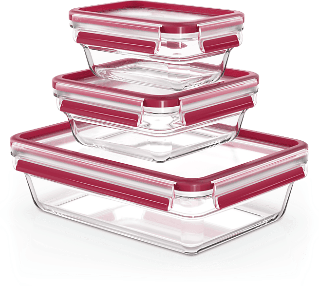 Tupper - Tefal N1050910 MasterSeal, Hermético, Cristal, Transparente