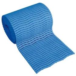 Bodenmatte Miltex Yoga Soft Step® blau 0,60 x max.15 m Bodenmatte für Nassbereiche mit Kreuz-Quer-Ablauf