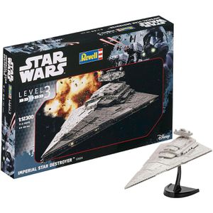 Revell Modellbausatz 03609 Imperial Star Destroyer, 21 Teile, Level 3, ab 10 Jahre, Maßstab 1:12300