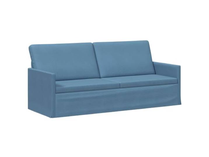 vidaXL 3-Sitzer Sofa Blau 190 x 81 x 82 cm Cordstoff Bietet dauerhafte Unterstützung und Zuverlässigkeit. Schaumkissen sorgen für überlegenen Komfort