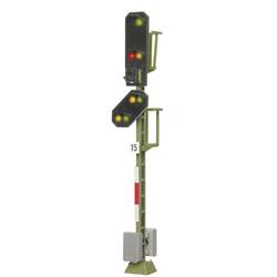 Viessmann Modelltechnik 4015 H0 Lichtsignal mit Vorsignal Einfahrsignal Fertigmodell DB