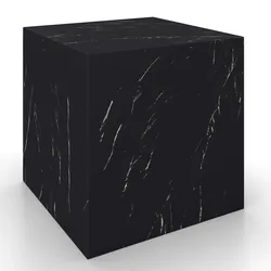 Couchtisch Ezra Schwarz MDF Marmor-Optik