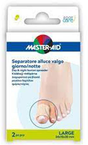 PIETRASANTA PHARMA SpA Foot Care Separatore per Alluce Valgo Giorno e Notte Large, 2 pezzi