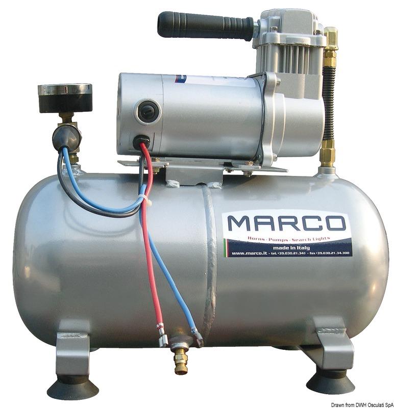 Kompressor für Hörner 24 V - Osculati 21.441.09