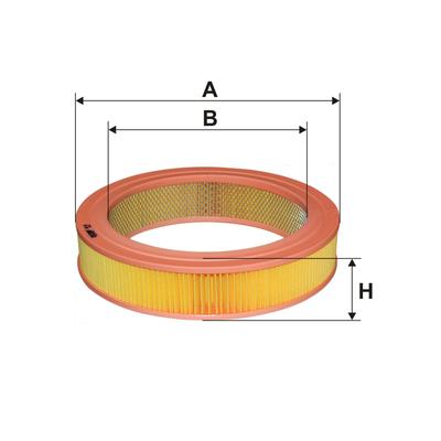 FILTRON Luftfilter ar243 Filtereinsatz 55mm für Ford GM MAZDA HONDA