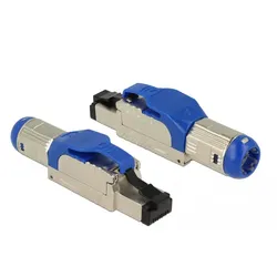 DELOCK RJ45 Stecker feldkonfektionierbar Cat.8 Metall