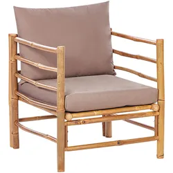 GARTENSTUHL Holz Taupe Cerreto