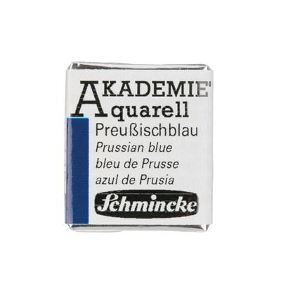 Schmincke Akademie Aquarell 1/2 Näpfchen, Preußischblau