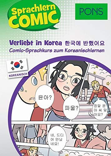 PONS Sprachlern-Comic Koreanisch - Verliebt in Korea: Comic-Sprachkurs zum Koreanischlernen - Preis vom 07.10.2026 11:45:10 h