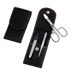 Kniebes SONNENSCHEIN Taschenmanicure - schwarz