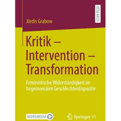 Kritik – Intervention – Transformation, Fachbücher von Jördis Grabow