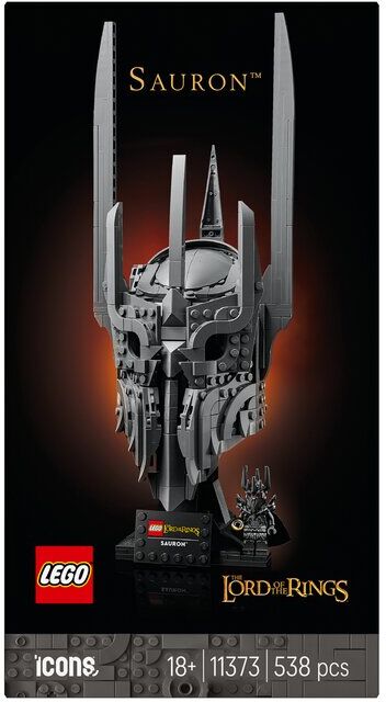 Lego LOTR CAPACETE SAURON 11373