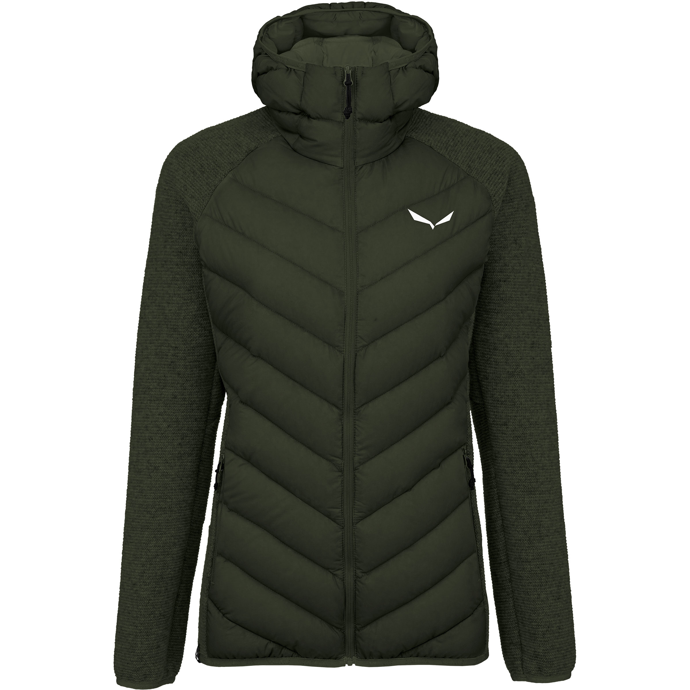 Salewa Fanes Hybrid Damen Isolationsjacke oliv Größe S Trekking Hautfreundlich Wasserabweisend
