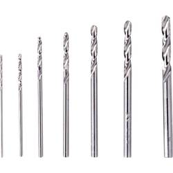 Dremel 2615062832 628 HSS Metall-Spiralbohrer 7teilig 0.8 mm, 1.2 mm, 1.6 mm, 2 mm, 2.4 mm, 2.8 mm, 3.2 mm Zylinderschaft 1 Set