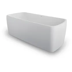 Duravit Collection One Badewanne, freistehend, 1800x800x440mm, 2 Rückenschrägen, Weiß Matt, 700911000000000