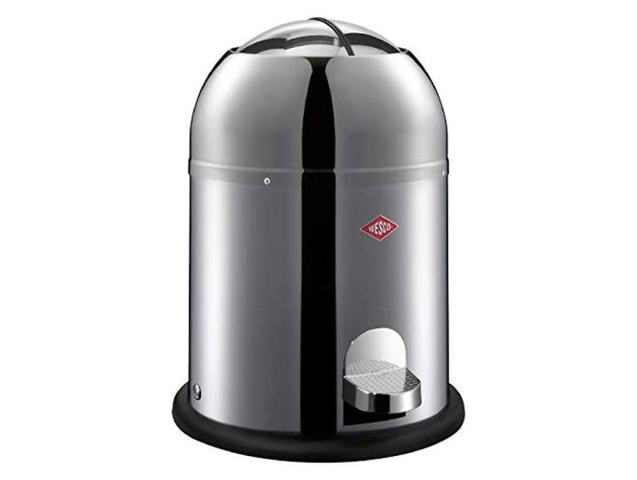 WESCO Mini Master Abfalleimer 6 L, Edelstahl